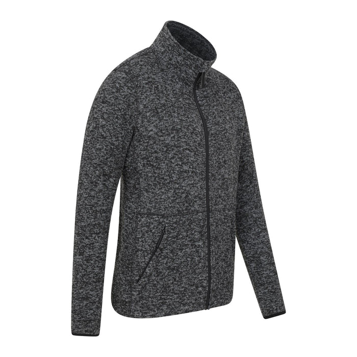 Mountain Warehouse Mens Idris III Full Zip Fleece Jacket Black