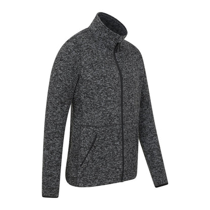 Mountain Warehouse Mens Idris III Full Zip Fleece Jacket Black