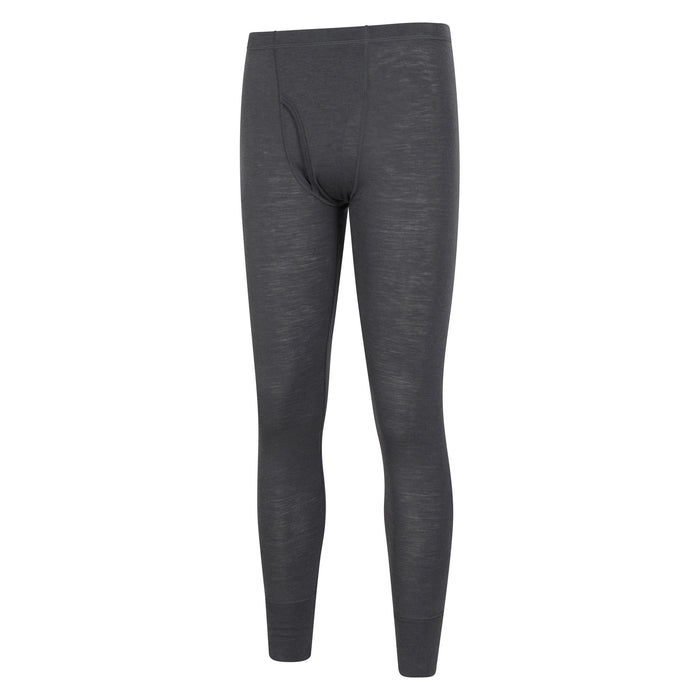 Mountain Warehouse Mens Merino II Thermal Bottoms Grey
