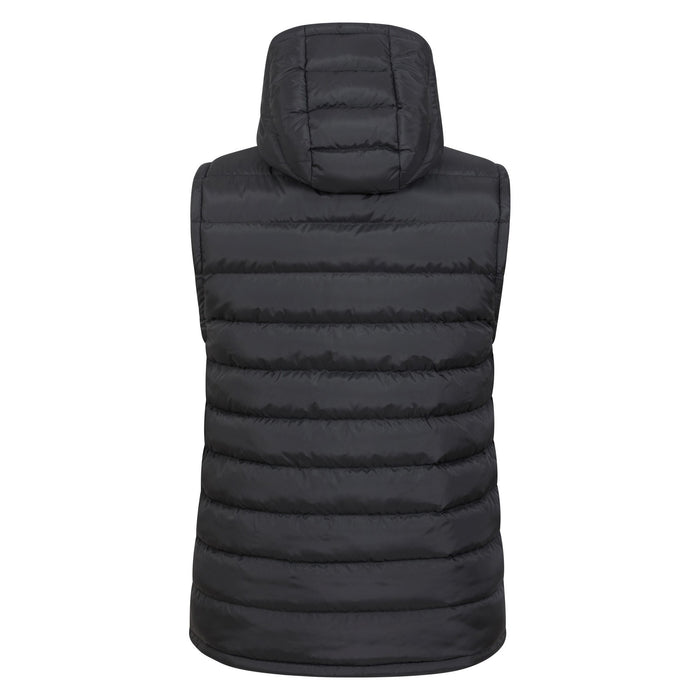 Mountain Warehouse Mens Seasons Hooded Padded Gilet Black