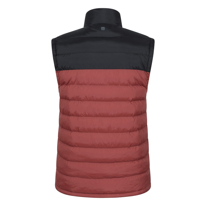Mountain Warehouse Mens Seasons II Padded Gilet Berry