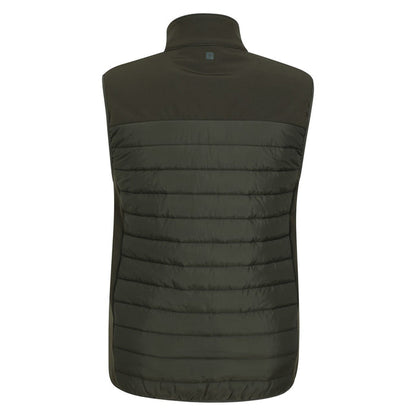 Mountain Warehouse Mens Turbine II Hybrid Padded Gilet Green