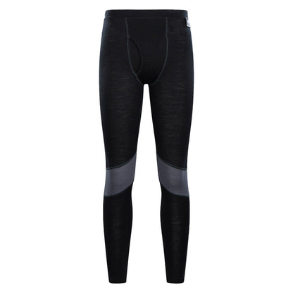Mountain Warehouse Mens Ultra Merino Wool Thermal Bottoms Black