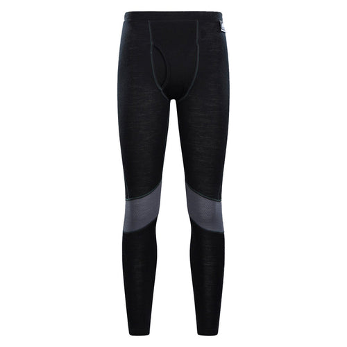 Mountain Warehouse Mens Ultra Merino Wool Thermal Bottoms Black