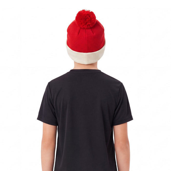 New Era Manchester United 2026 Kids Bobble Beanie