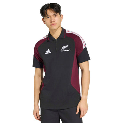 adidas New Zealand All Blacks Rugby Mens Training Polo Shirt