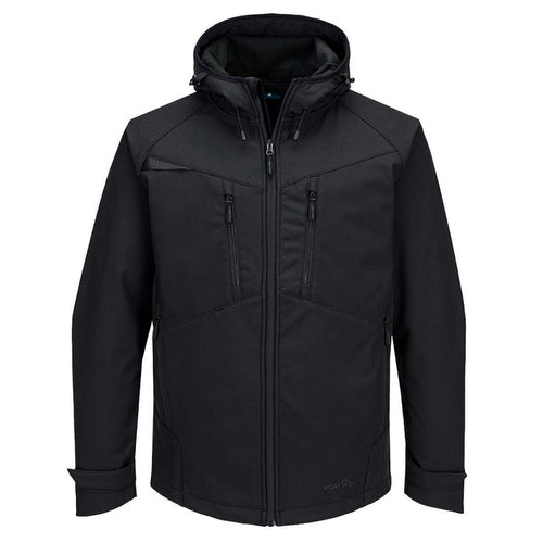 Portwest DX4 Hooded Softshell (3L) All Black