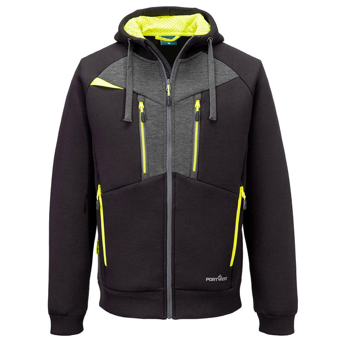 Portwest DX4 Zipped Hoodie Black
