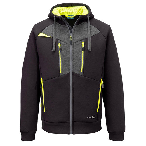 Portwest DX4 Zipped Hoodie Black