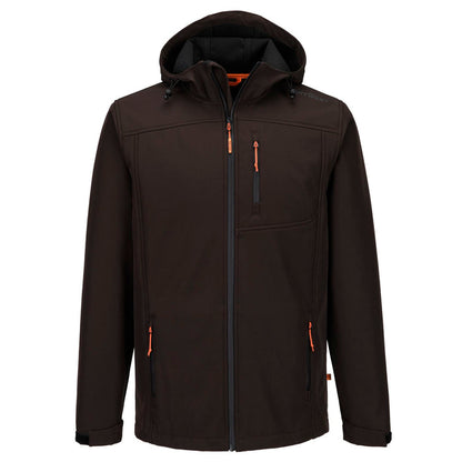 Portwest Portrush Mens Softshell Jacket Black Coffee