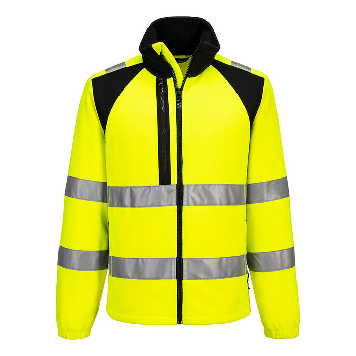 Portwest WX2 Eco Hi-Vis Fleece Yellow/Black