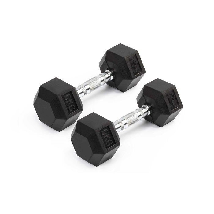 Rival Hex Dumbbells 5kg, 10kg, 15kg & 20kg Pack