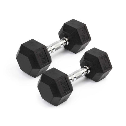 Rival Hex Dumbbells 5kg, 10kg, 15kg & 20kg Pack
