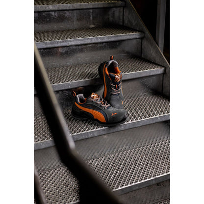 Puma Safety Mens Omni Flash Low Safety Trainer Orange