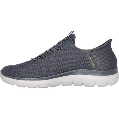Skechers Mens Slip-ins: Summits - High Range Shoes Charcoal