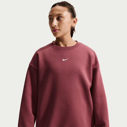 Nike G NSW Studio Flc OS Crew LBR Pink