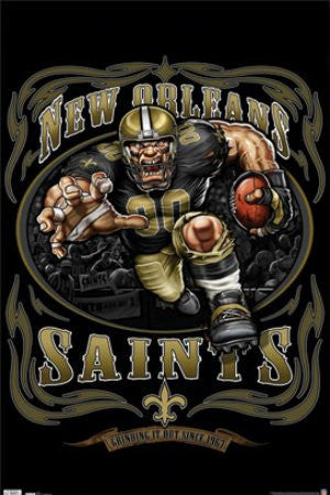 SPT33340 "New Orleans Saints - Running Back" (22 X 34)