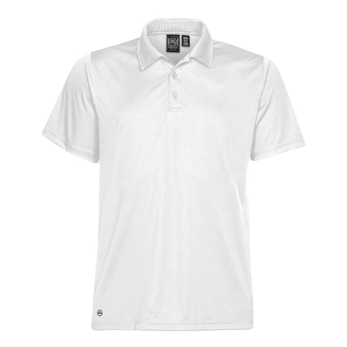 Stormtech Mens Eclipse H2X Dri Piqu Polo White