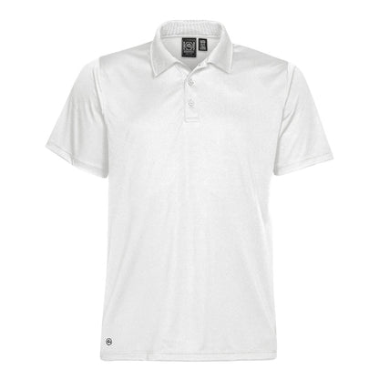 Stormtech Mens Eclipse H2X Dri Piqu Polo White