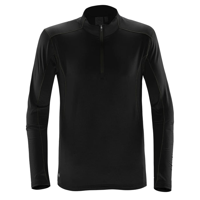 Stormtech Mens Pulse Fleece Pullover Black/Carbon