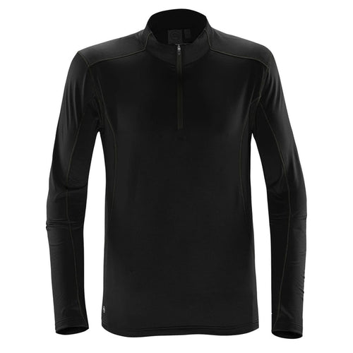 Stormtech Mens Pulse Fleece Pullover Black/Carbon