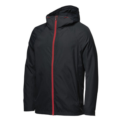 Stormtech Womens Pacifica Lightweight Jacket Black/Red