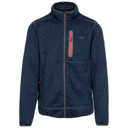 Trespass Mens Bingham Fleece Jacket Navy Marl