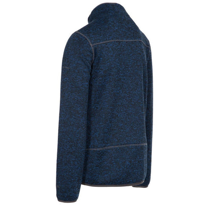 Trespass Mens Bingham Fleece Jacket Navy Marl
