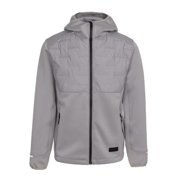 Trespass Mens Bolfort Active Hybrid Jacket Platinum