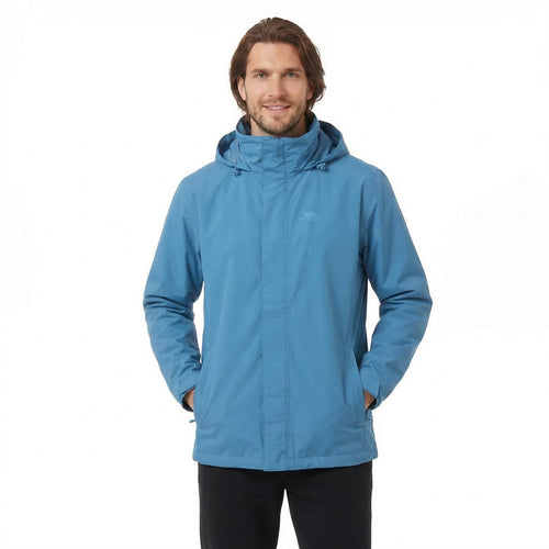 Trespass Mens Farndish Jacket Bondi Blue