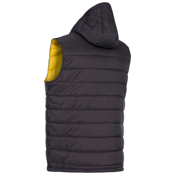 Trespass Mens Franklyn Padded Gilet Dark Grey