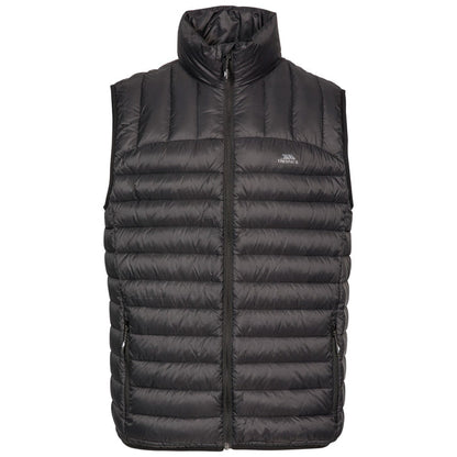 Trespass Mens Hoppers Down Gilet Black