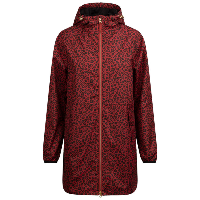Trespass Womens Parched Waterproof Jacket Burnt Sienna