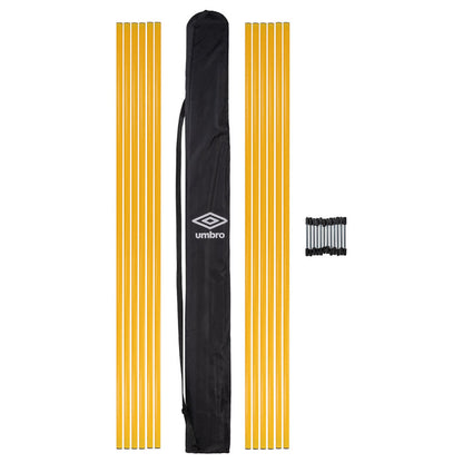 Umbro 1.7 Metre Football Training Boundary Pole Set