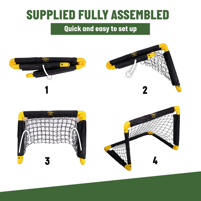 Umbro 50 x 44cm Foldable Football Goal