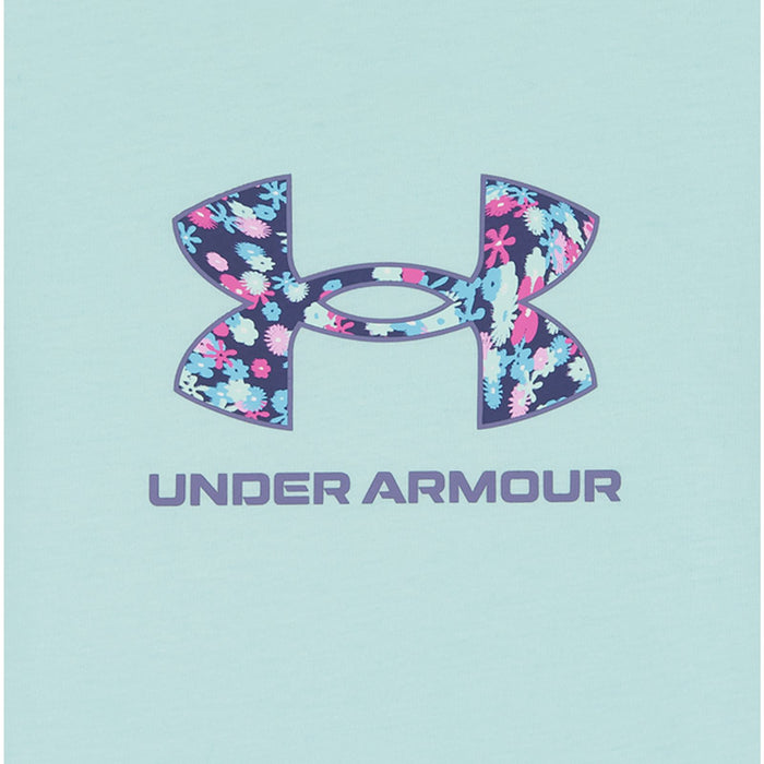 UA PRINTED BIKE SHORT SET Green