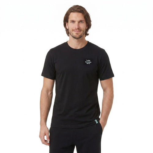 Wild Atlantic Surf Co Mens Short Sleeve Black T-Shirt