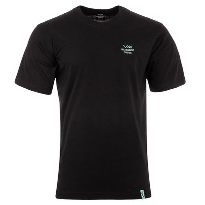 Wild Atlantic Surf Co Atlant Box Tee Blk