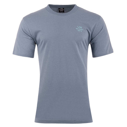 Wild Atlantic Surf Co Atlant Box Tee Blu
