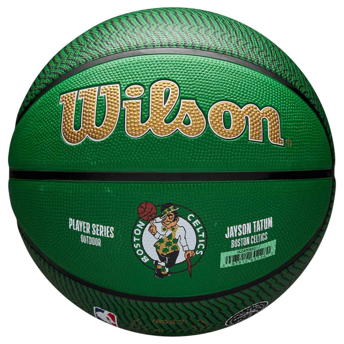 Wilson NBA Icon Tatum Size 7 Outdoor Basketball - Green