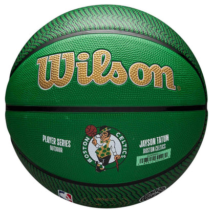 Wilson NBA Icon Tatum Size 7 Outdoor Basketball - Green