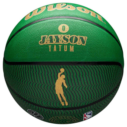 Wilson NBA Icon Tatum Size 7 Outdoor Basketball - Green