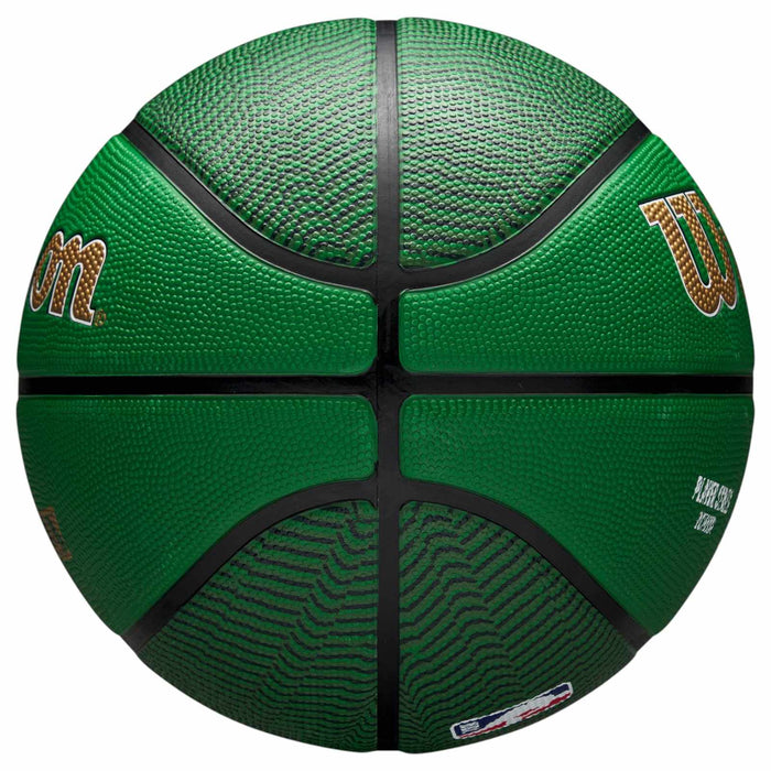 Wilson NBA Icon Tatum Size 7 Outdoor Basketball - Green